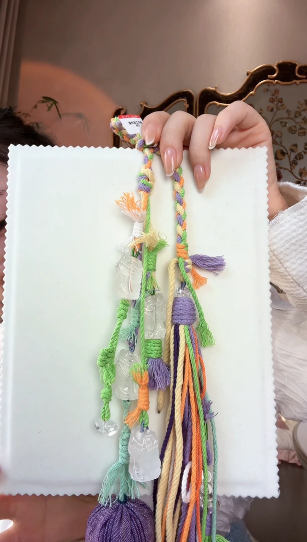 【闪购商品】水晶车挂未镶嵌114白水晶车挂