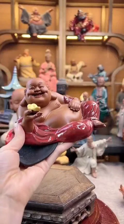 紫砂茶宠器闵茶宠摆件