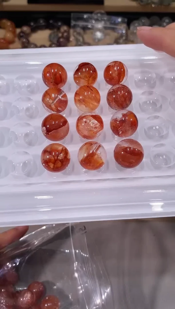 未镶嵌手链水晶红胶花单珠17多样性发一