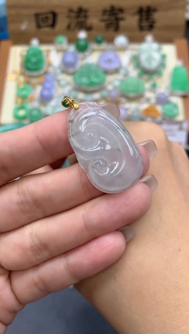 【闪购商品】翡翠颈饰18K金镶嵌286-中国好珍宝