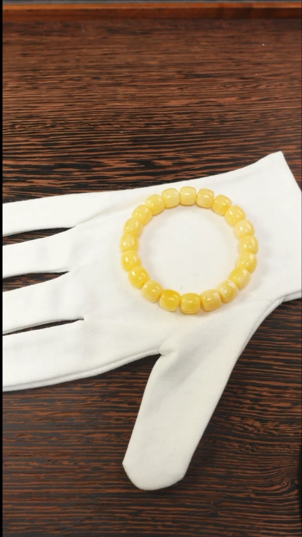 【闪购商品】蜜蜡手链未镶嵌2500/10.5mm红标手串