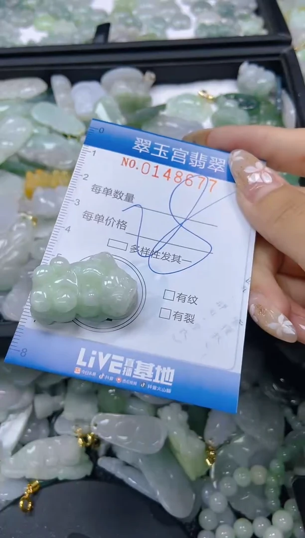 翡翠未镶嵌颈饰闪购0148677