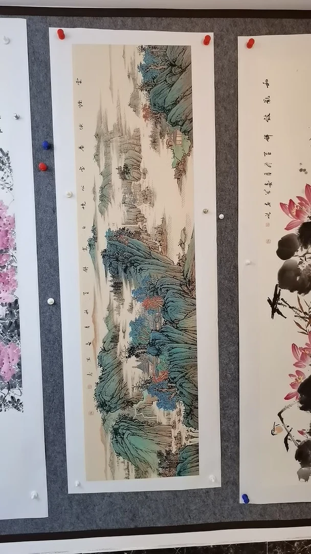 云烟供养180*50cm