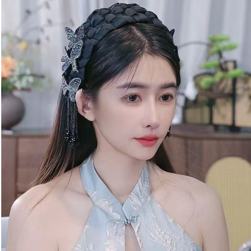 【福利款-六只蝴蝶】轻奢手工超仙发饰时尚百搭发箍