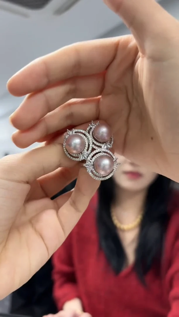 未镶嵌戒指淡水珍珠（多样性发一件）