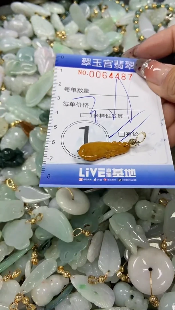 【闪购商品】翡翠颈饰未镶嵌闪购商品0064487