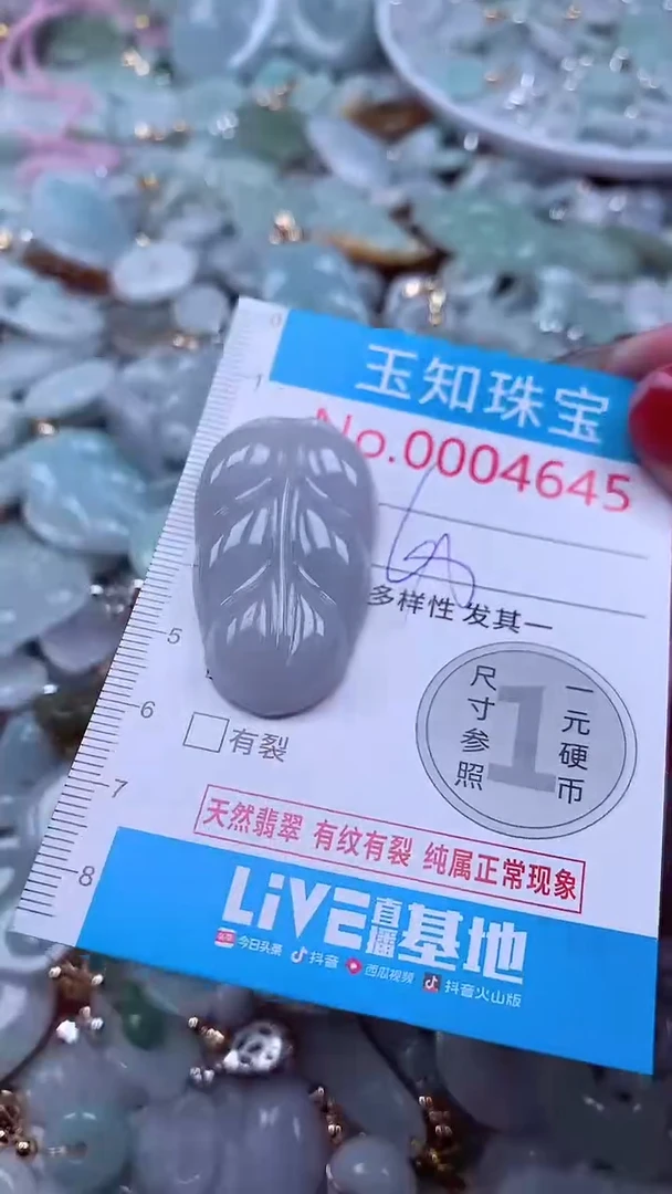 吊坠(不含链)未镶嵌翡翠4645