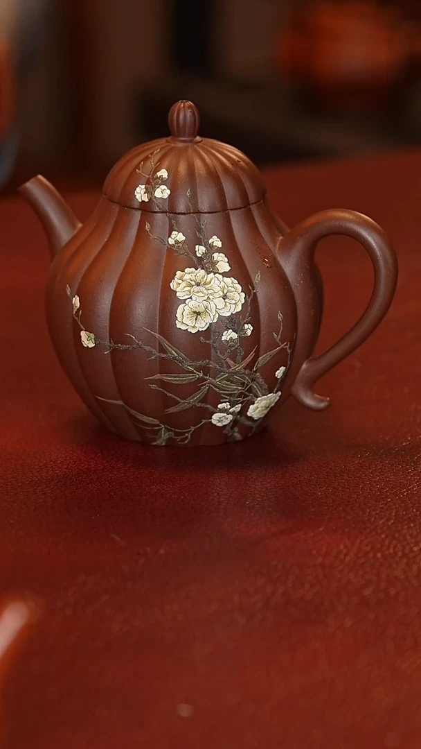 小*豆原矿高端紫砂--菊蕾
