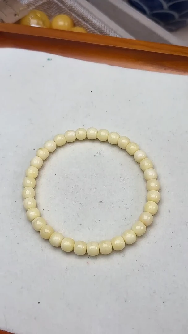 手串蜜蜡未镶嵌心*️蜜蜡手串