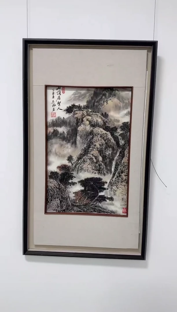 国画玉池老师国画作品
