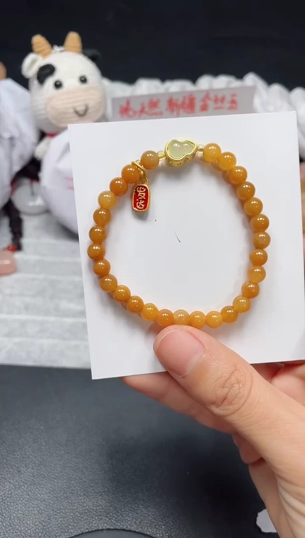 【闪购商品】石英质玉手链未镶嵌冰皇卡6