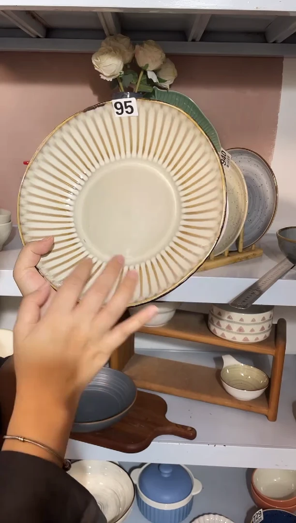 瓷微瑕（1个装）洛特深盘