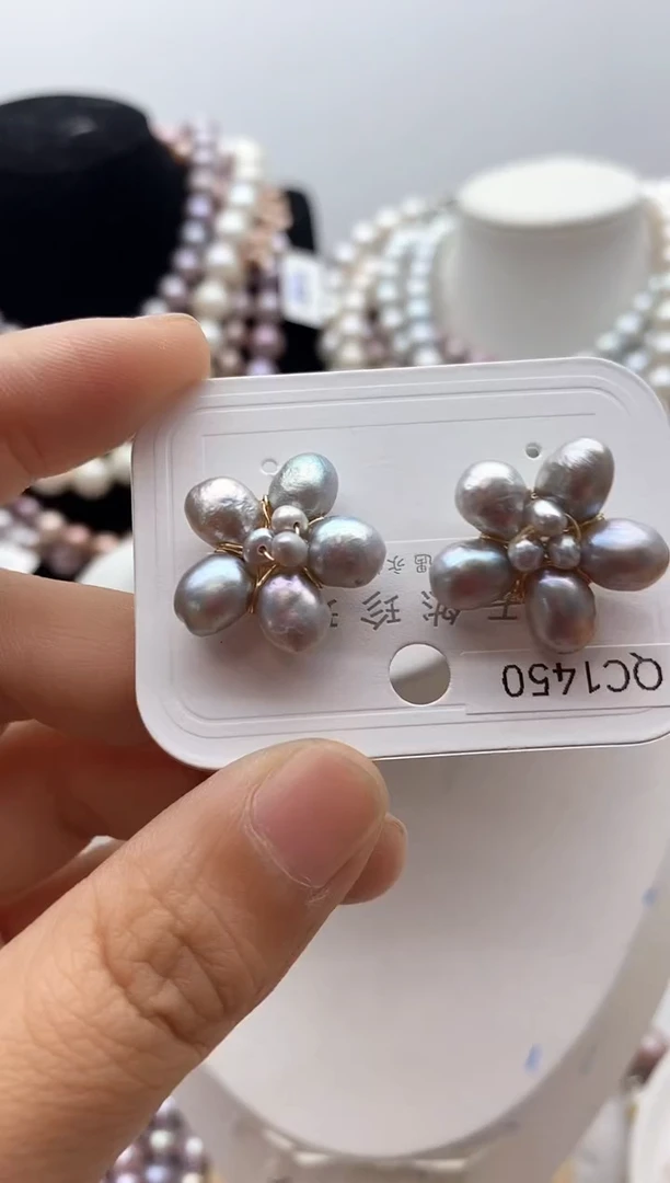 淡水珍珠钛钢颈饰108