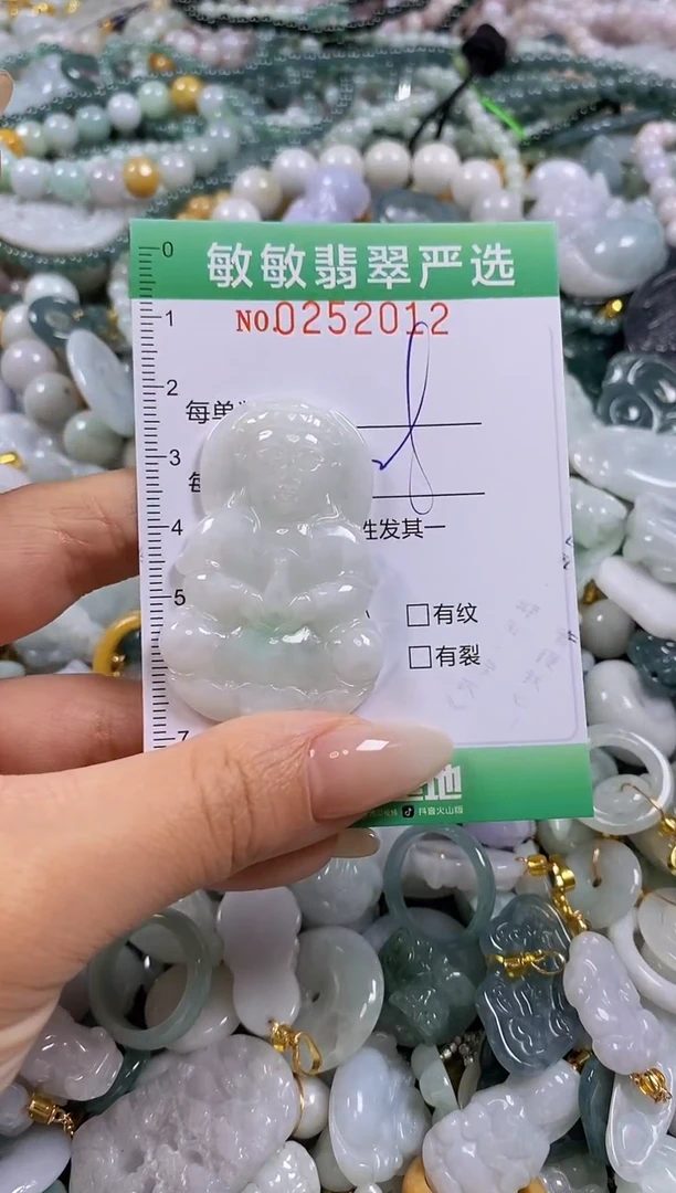 翡翠未镶嵌颈饰闪购0252012