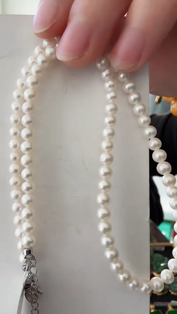 未镶嵌荣倩淡水珍珠项链