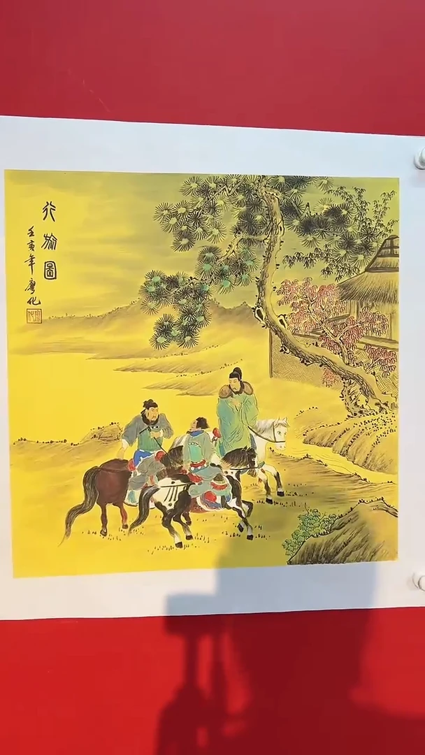 国画廖化老师国画作品