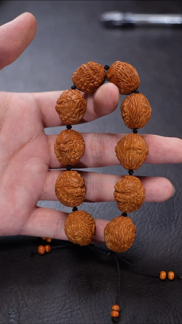 手串/手链橄榄核八万核雕文玩作品