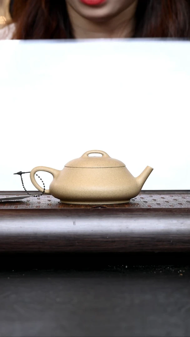 茶壶紫砂N-FJH16569 石瓢 本山段