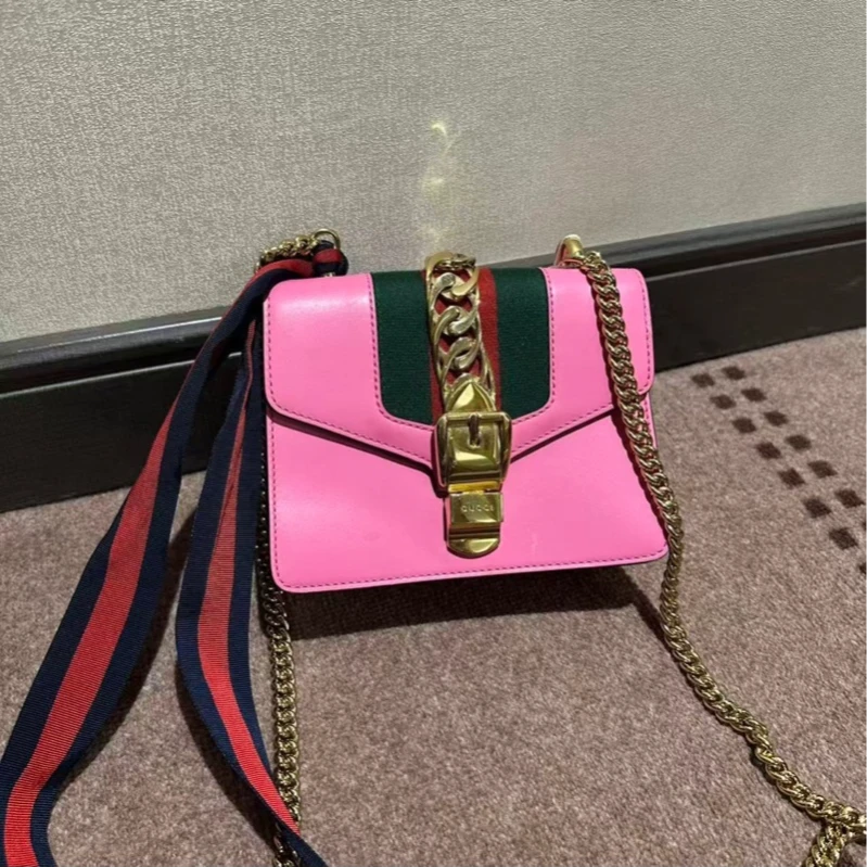 95新 GUCCI/古驰 乱乱子中古/女士/单肩包/117136