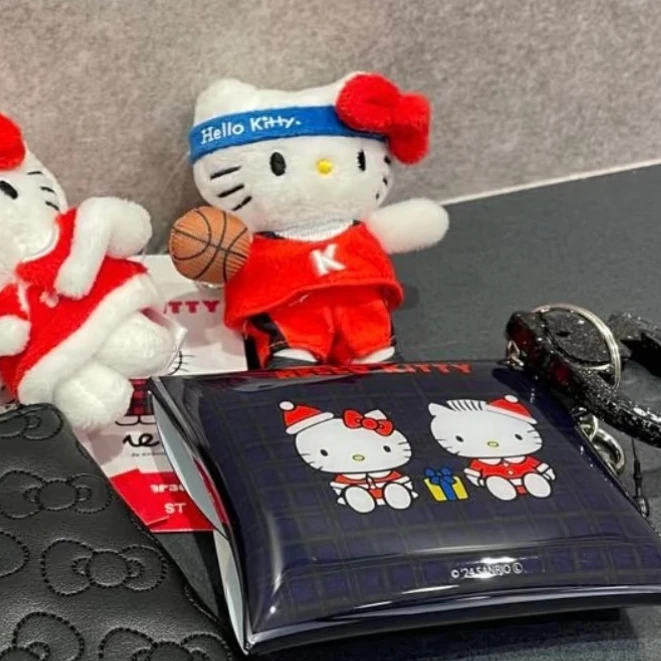 【LeeLee专属】Hello Kitty ME% 篮球Kitty钥匙扣玩偶