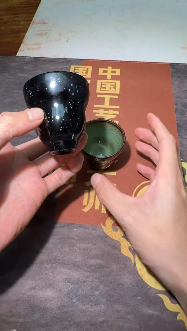 茶盏黄宝庆大漆盏94