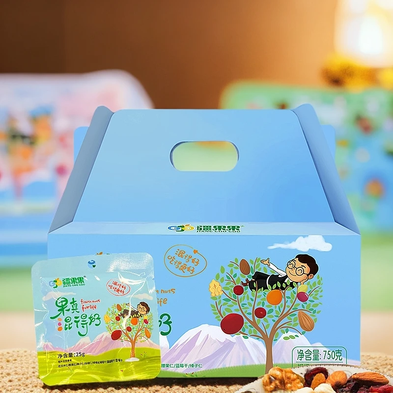 疆果乐果真混得好每日坚果750g新疆坚果情人节礼年终大促礼盒店长