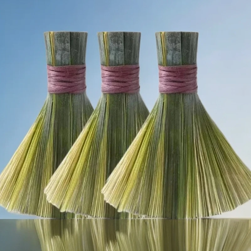 洗锅刷竹刷子扇形竹刷竹子刷刷子家用流浪丹宁风