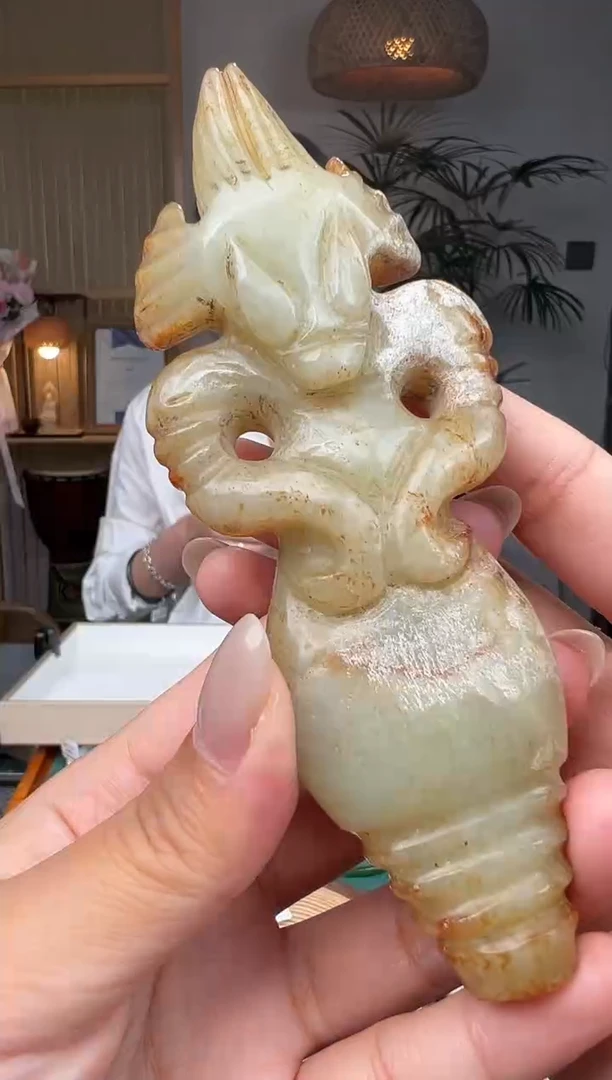 和田玉未镶嵌颈饰YB