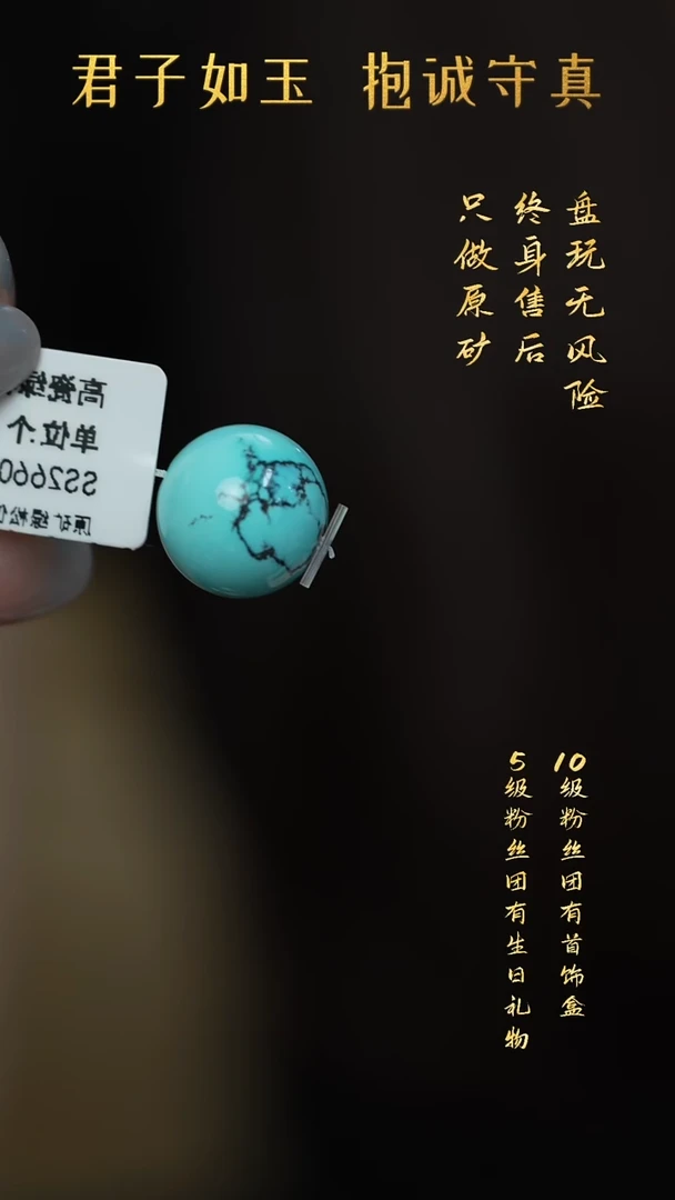 未镶嵌绿松石P218（多样性发一件）单珠