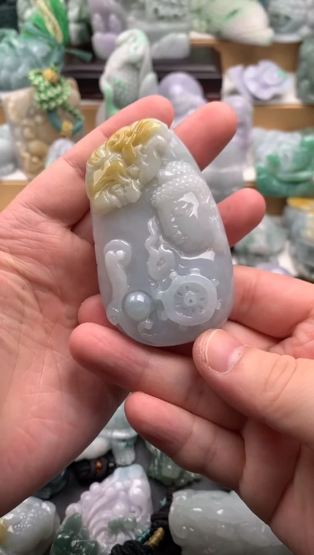 吊坠(不含链)未镶嵌翡翠1