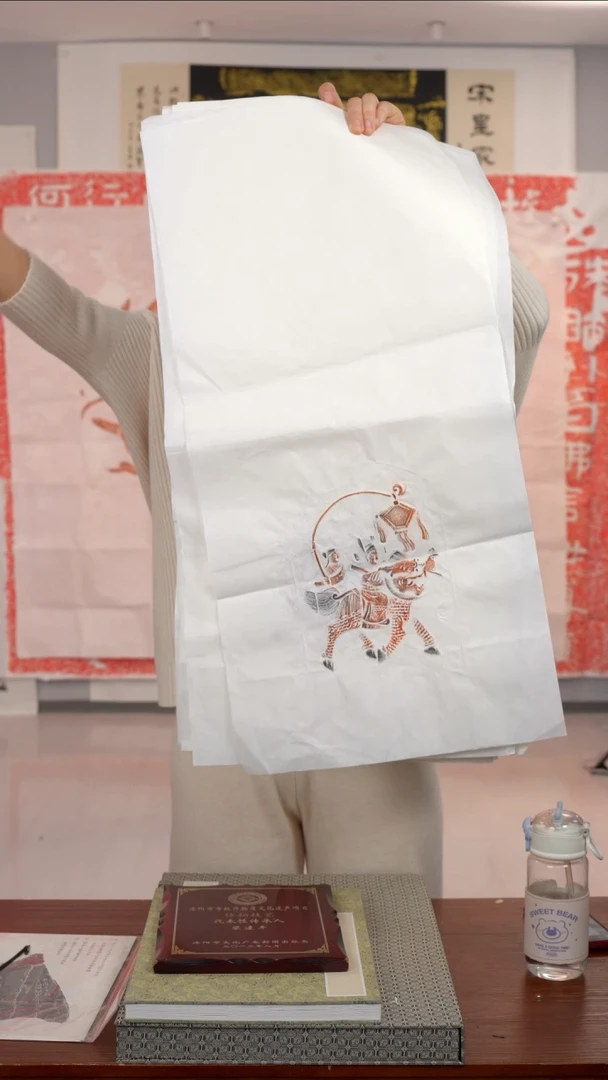 拓片用纸印石/麒麟随机一张