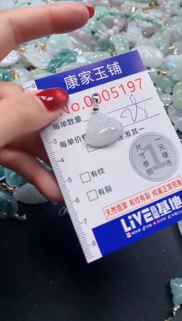 颈饰未镶嵌翡翠5197