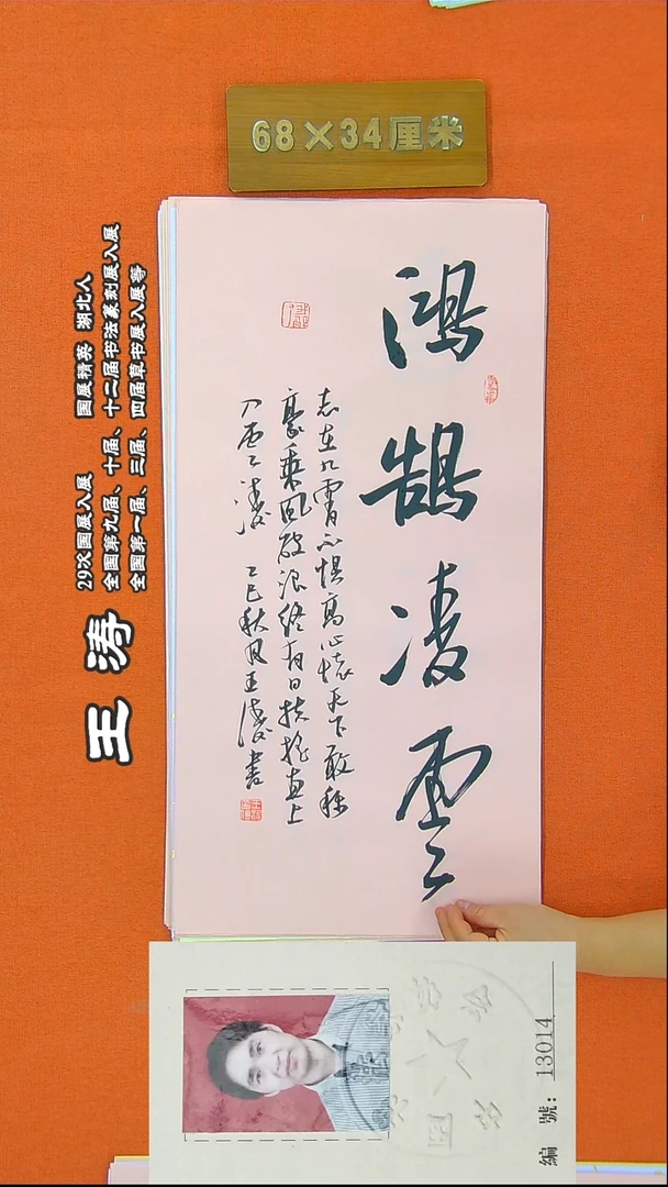 书法171R王涛书法作品