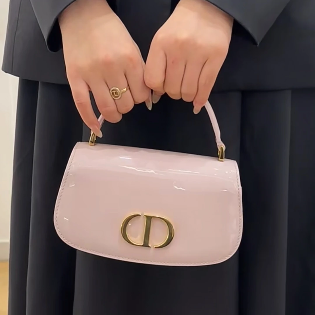 99新 DIOR/迪奥 Dior 小号 30 Montaigne Avenue Top 手提斜挎包