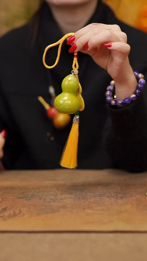 【闪购商品】343宴禾堂大漆脖挂葫芦68