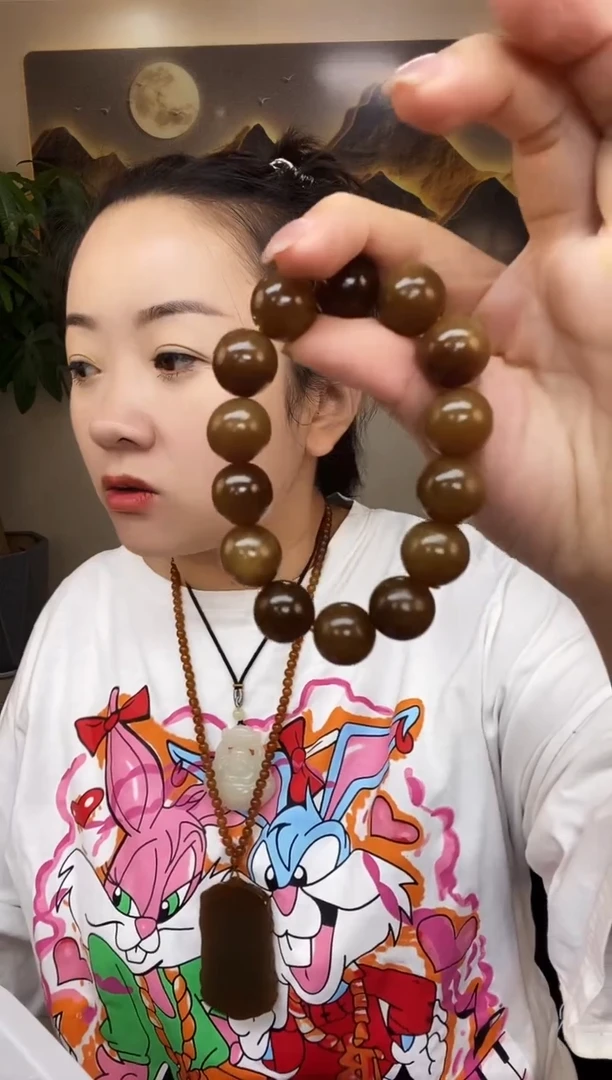 老蜜糖卡16圆珠手串多样性随机发一