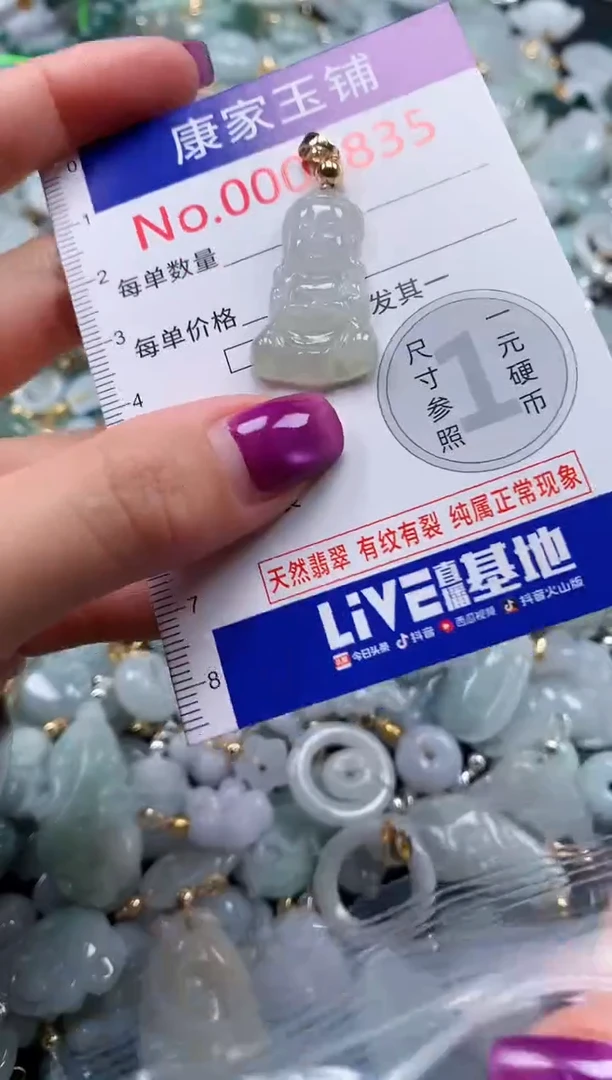 颈饰未镶嵌翡翠4835