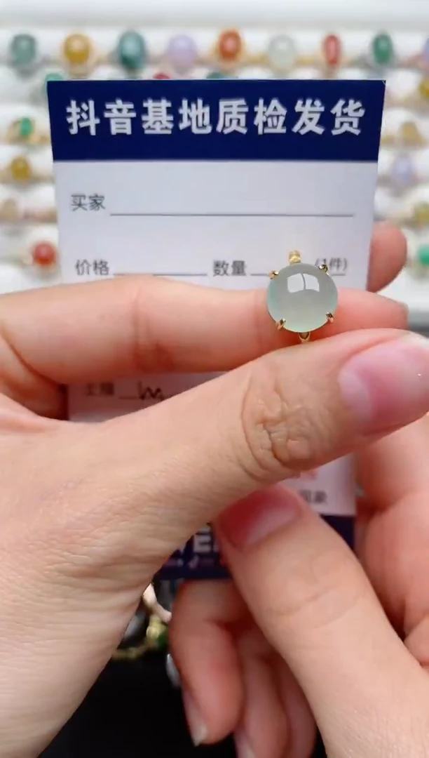 【闪购商品】翡翠戒指银S925镶嵌.............