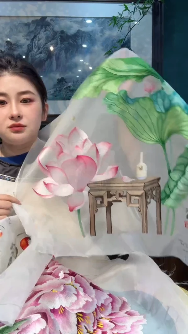 刺绣非遗苏绣手工刺绣单面绣