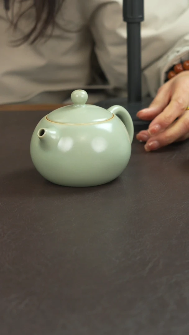 陶信*宣宝汝瓷原矿原釉手工作品