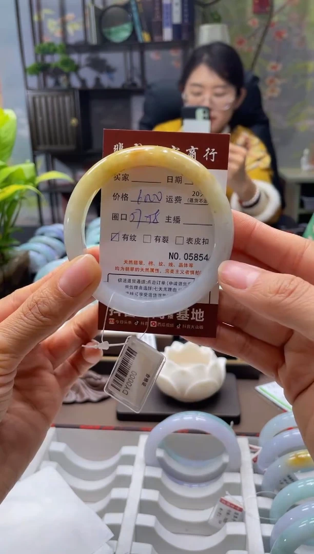 未镶嵌手镯翡翠5854****