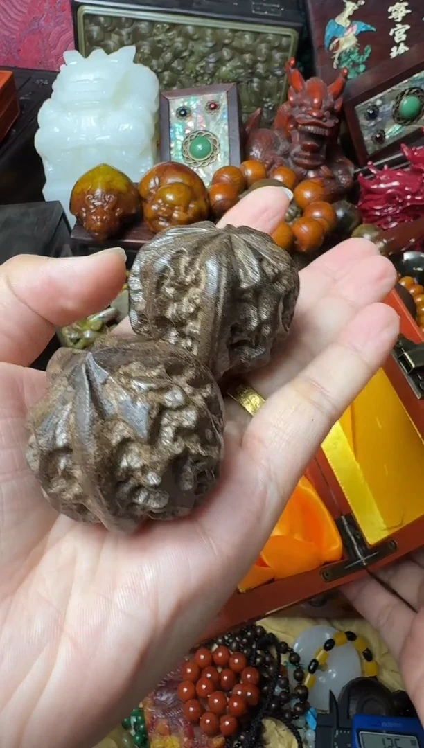 把件核桃主播推荐：一物一拍，讲解为准！