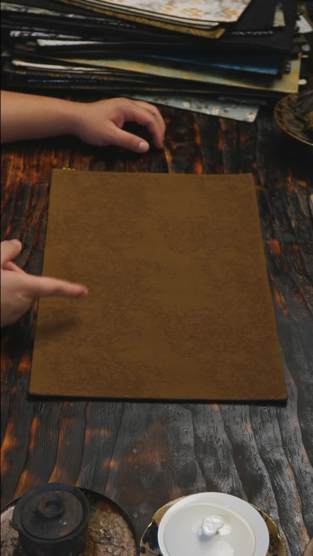 乔木手作  棉麻棕  65*35