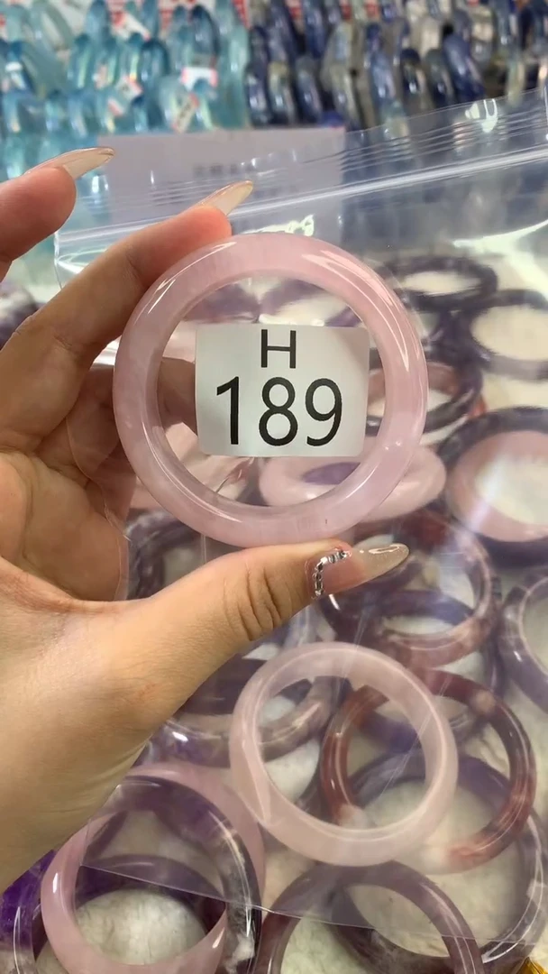 水晶手镯H未镶嵌水晶189-52