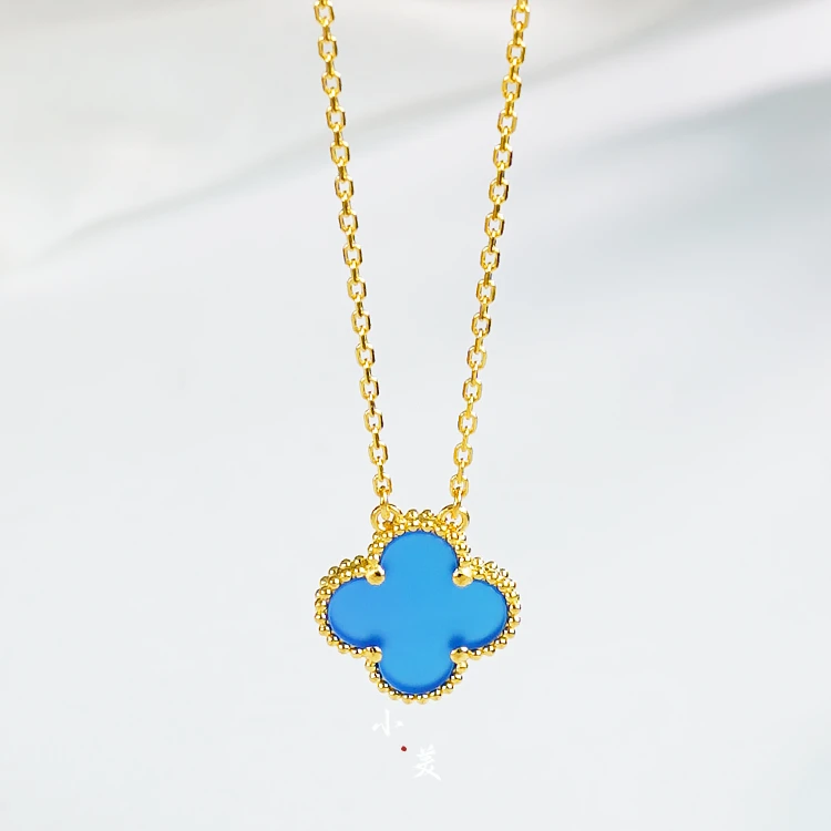 足金999*四叶草项链15mm（多样性发）G80629