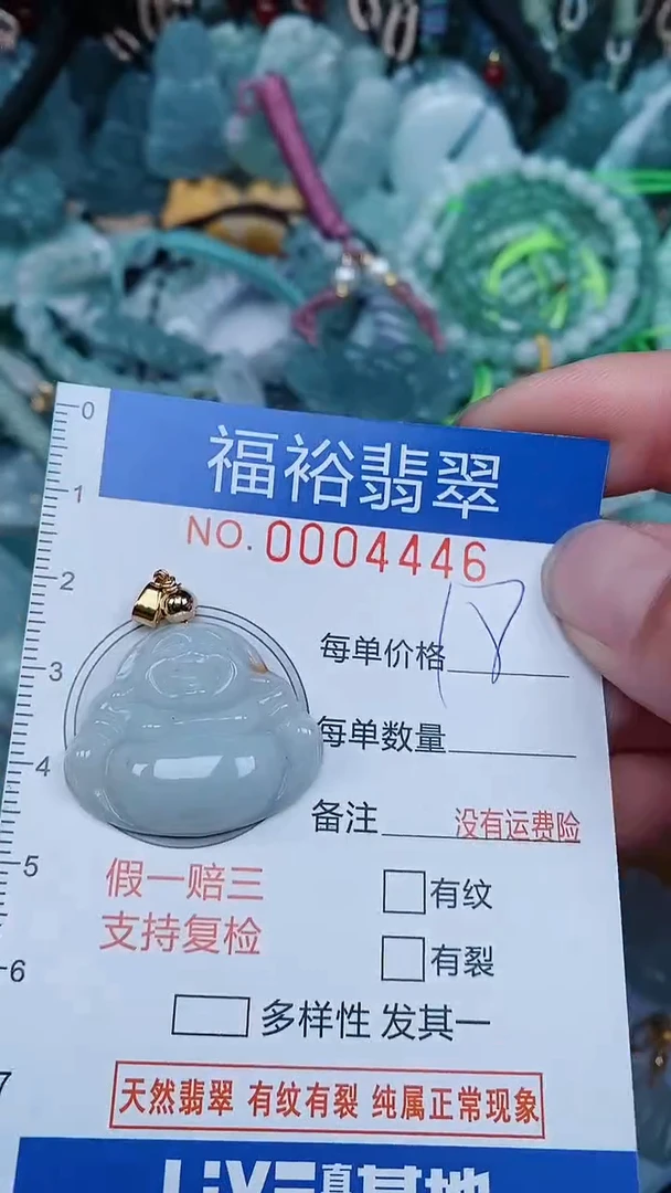 【闪购商品】翡翠颈饰未镶嵌...0004446