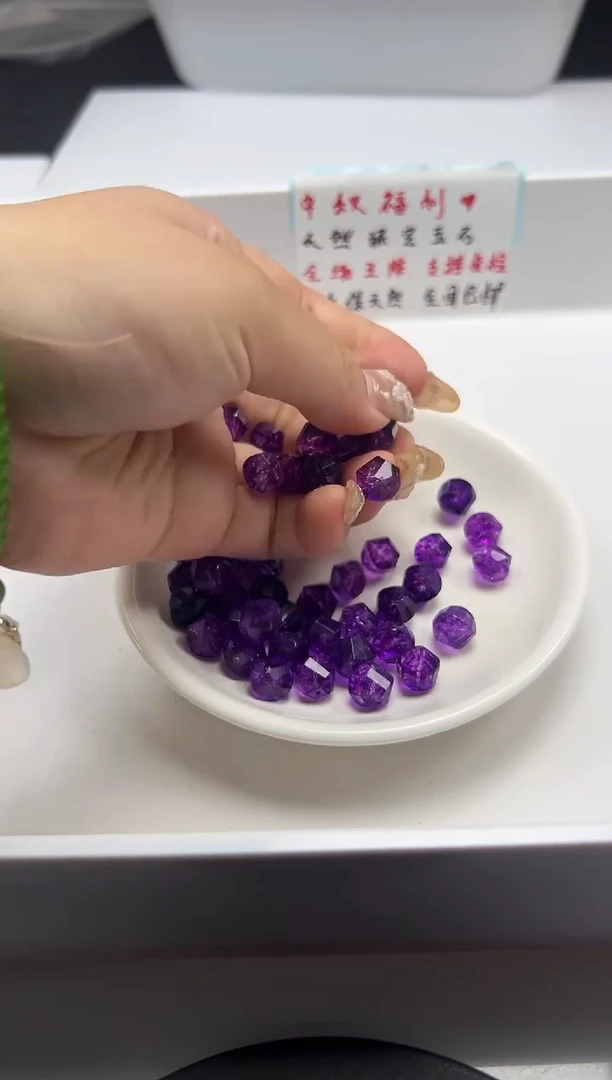 颈饰未镶嵌水晶w1852乌拉圭啊赛扭珠10mm*10颗