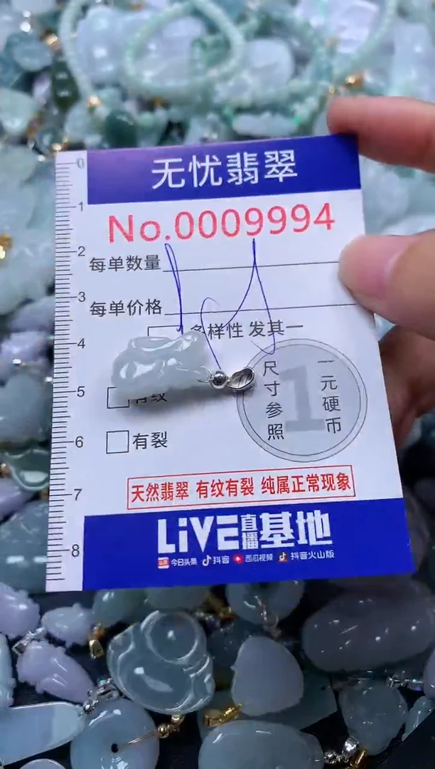 颈饰未镶嵌翡翠9994