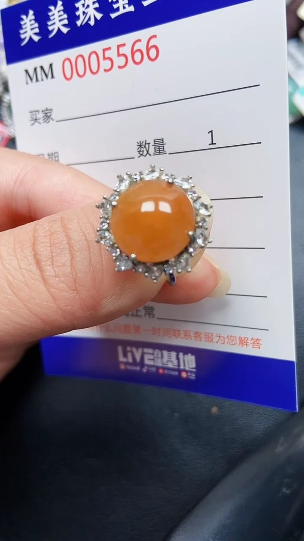 颈饰银S925镶嵌翡翠5566
