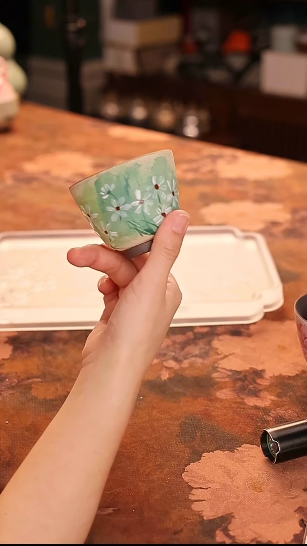 陶瓷茶具（无礼盒无茶盘）@@T122